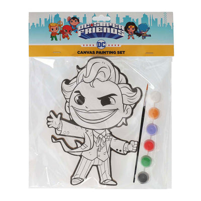 Gewinnt Holland-Leinwandgemälde DC Comics – The Joker – inklusive Pinsel und 6 Malfarben