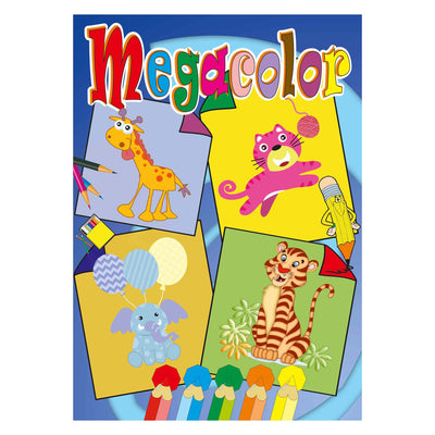 Buch-Specials Niederlande bv Megacolor Malbuch-Tiere