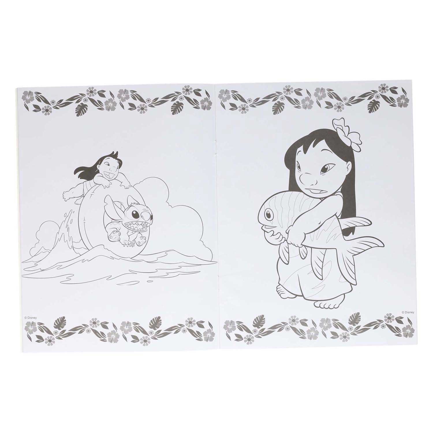 Intro Stitch Colorbook mit 32 -Seiten -Apos; S