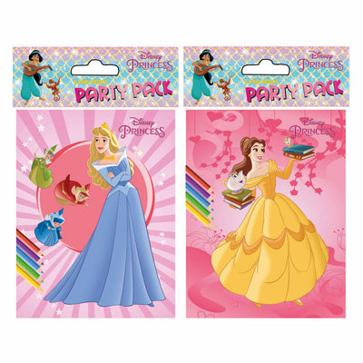Buch-Specials Niederlande bv Disney Party-Malbücher Prinzessin, 6-tlg.