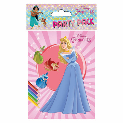 Buch-Specials Niederlande bv Disney Party-Malbücher Prinzessin, 6-tlg.