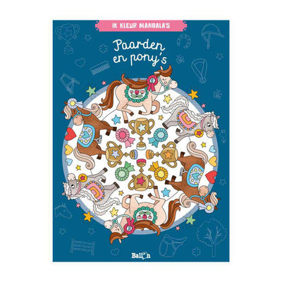 Siege in Holland. Ich male Mandalas, Pferde und Ponys aus – Malbuch