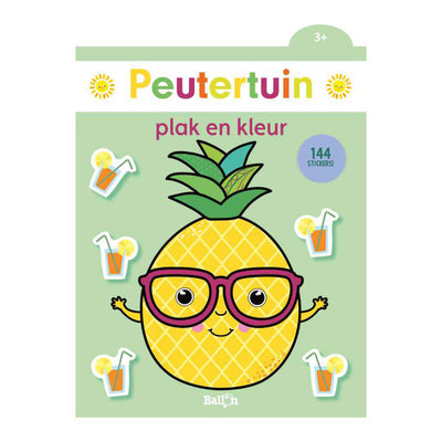 Gewinnt Holland, schneiden und färben Sie die Gartenananas für Kleinkinder 3+