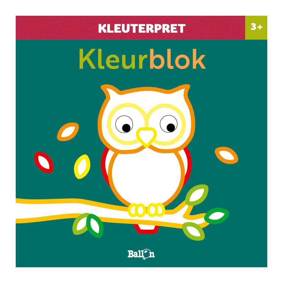 Gewinnt den lustigen Holland-Malblock „Eule 3+“ für Kleinkinder