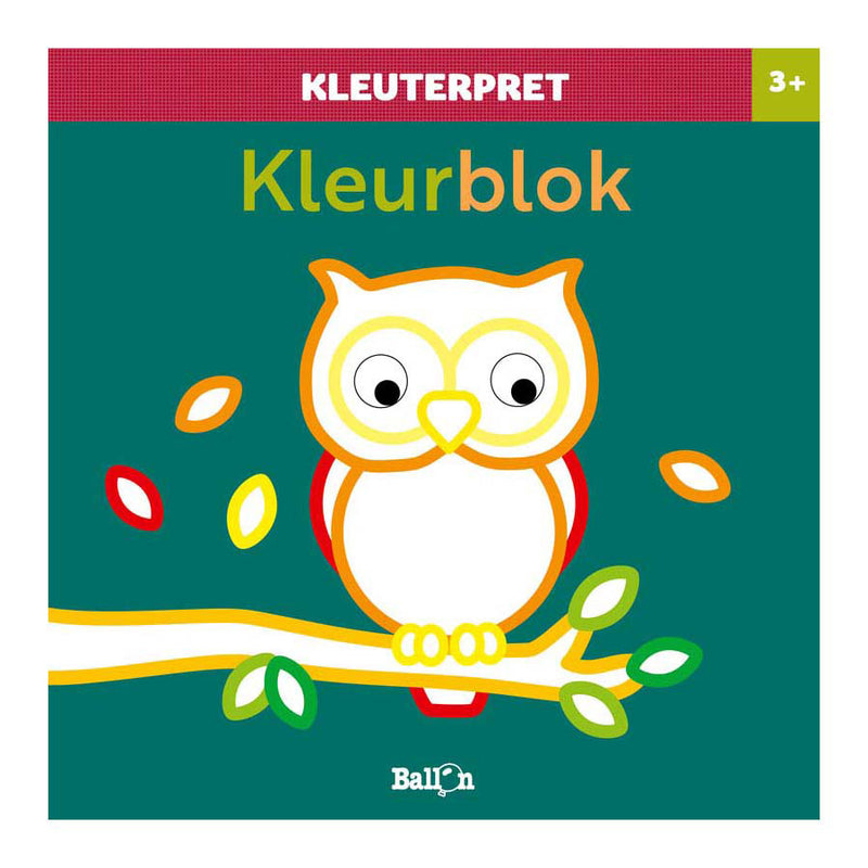 Gewinnt den lustigen Holland-Malblock „Eule 3+“ für Kleinkinder