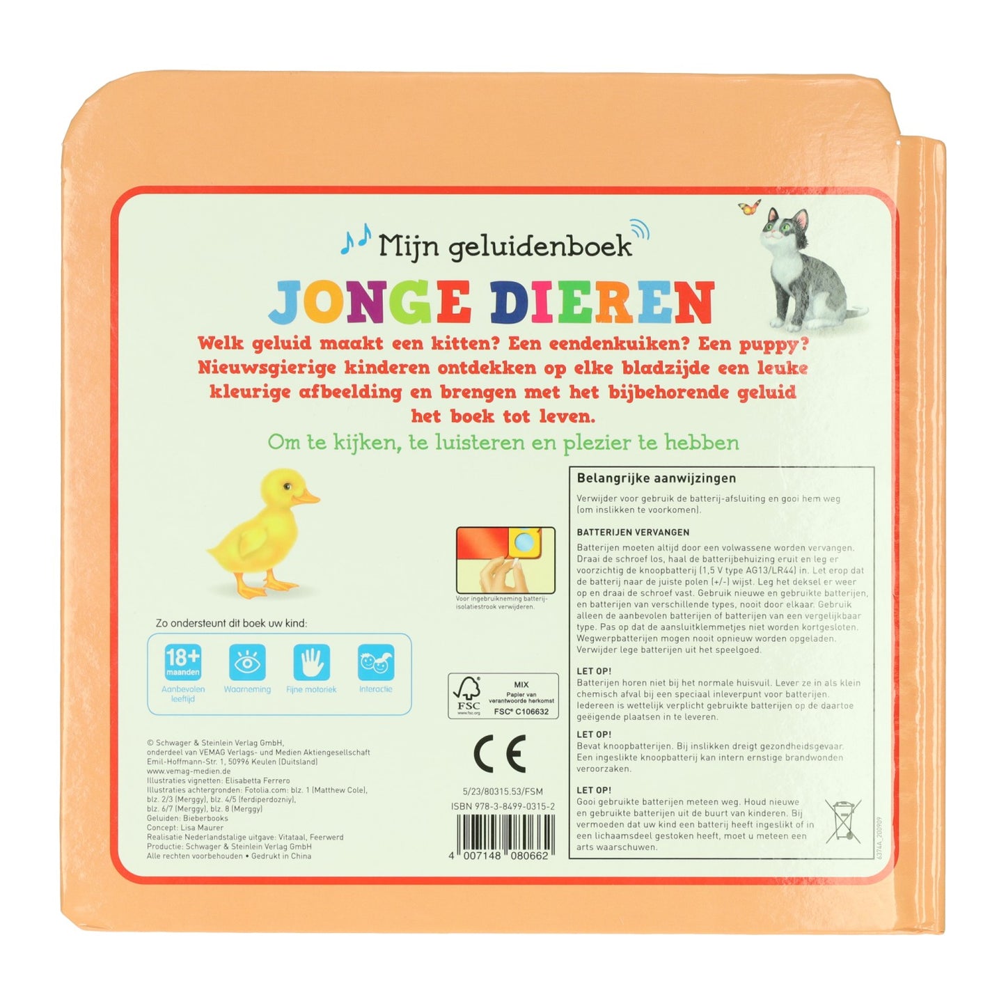 Gewinnt Holland mein Klangbuch für Jungtiere