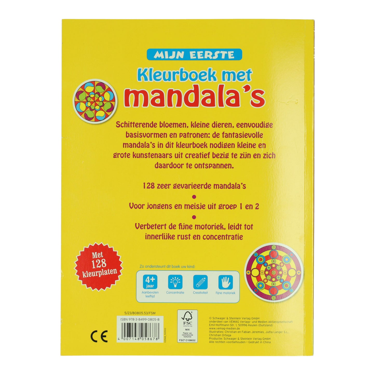 Gewinnt Holland mein erstes Malbuch mit Mandalas