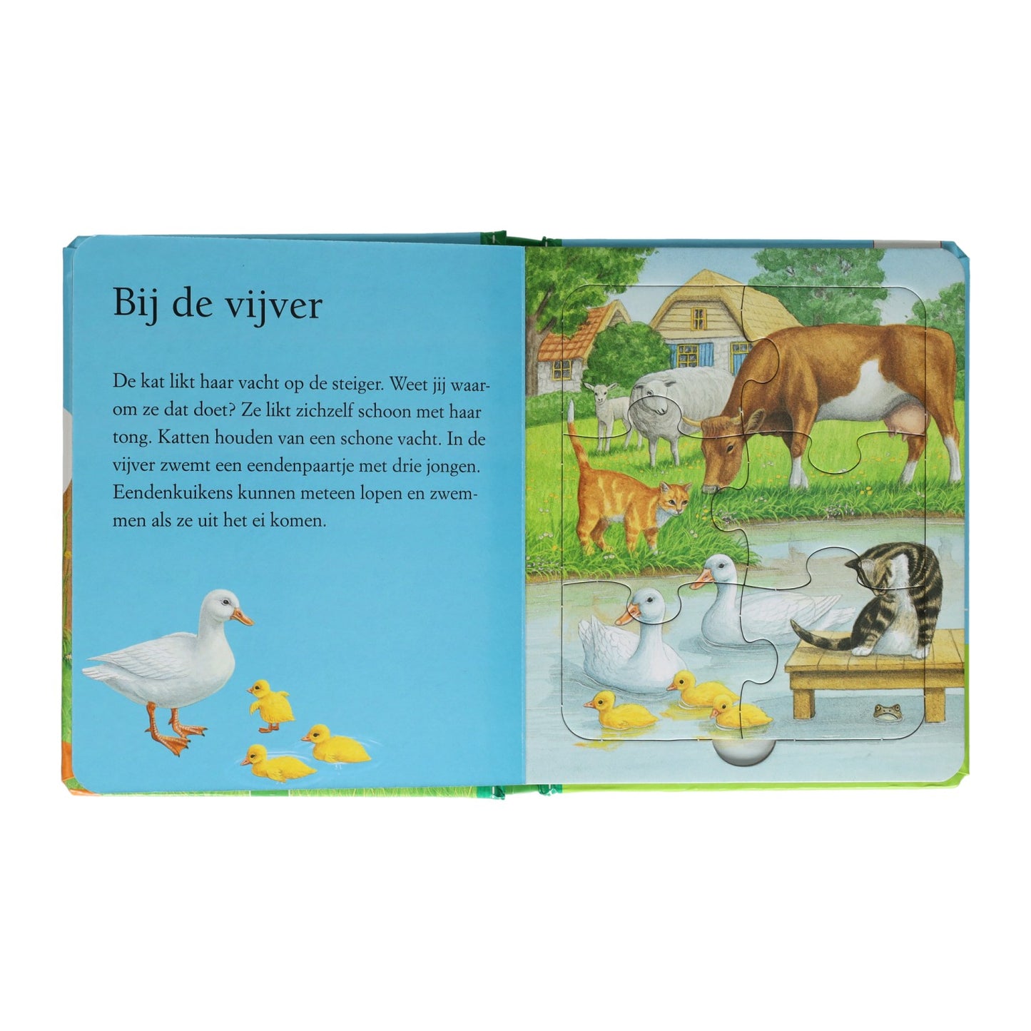 Gewinnt die Holland-Puzzle-Bücherfarm