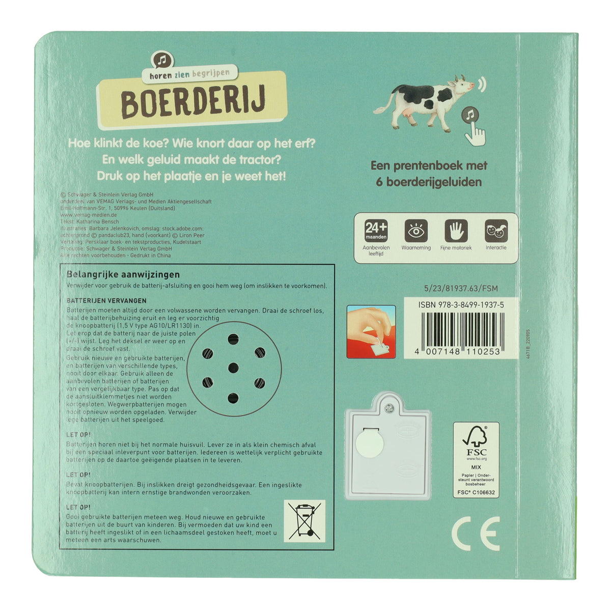 Gewinnt Holland-Spezialgeräusche-Bücherfarm – 6 Geräusche