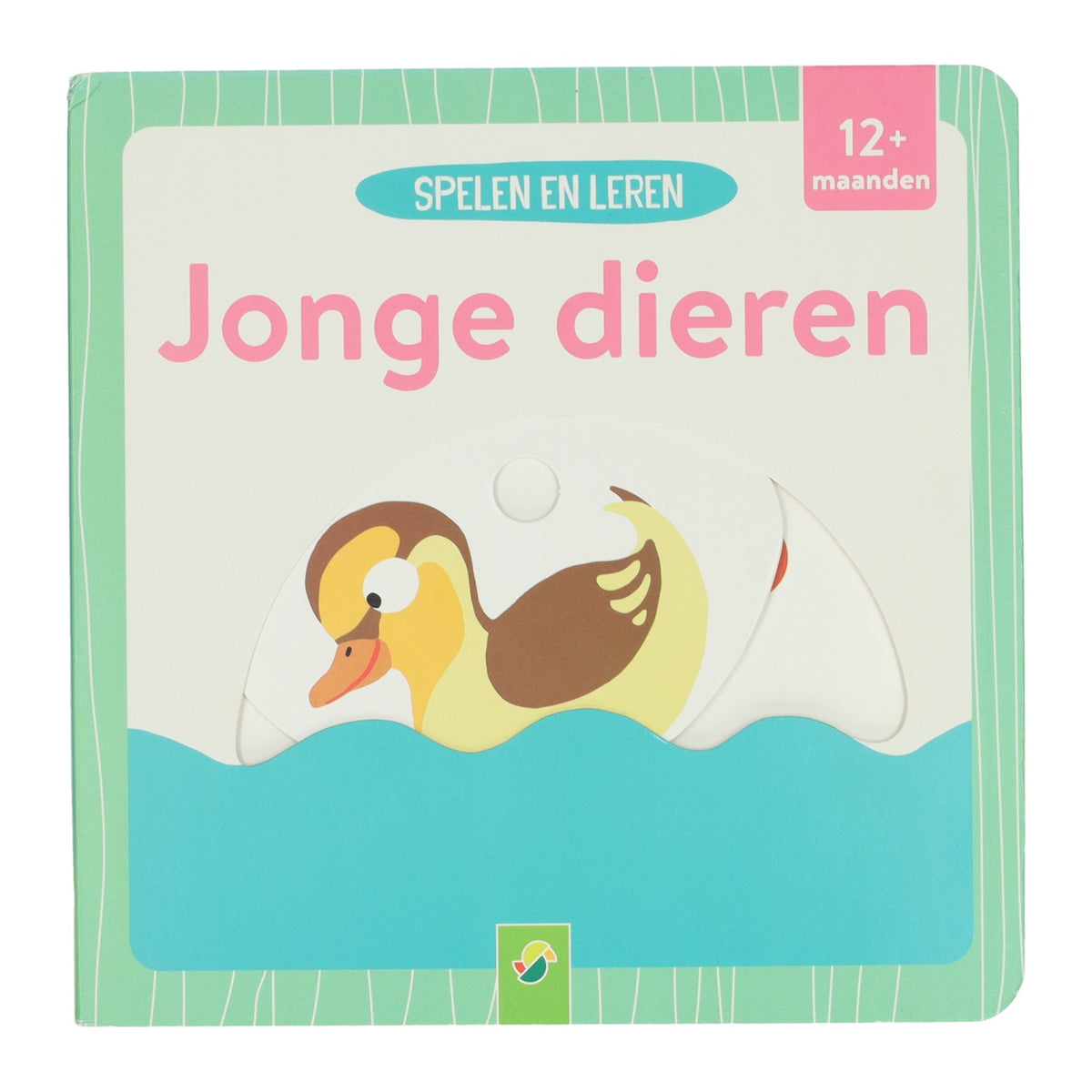 Wins Holland Schiebebuch aus Pappe – Jungtiere spielen und lernen