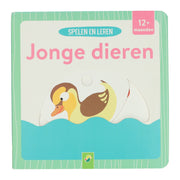 Wins Holland Schiebebuch aus Pappe – Jungtiere spielen und lernen - afbeelding 1