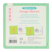Wins Holland Schiebebuch aus Pappe – Jungtiere spielen und lernen - afbeelding 2