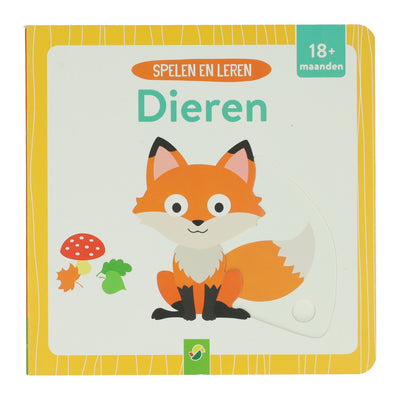 Wins Holland Schiebebuch aus Pappe – Tiere spielen und lernen