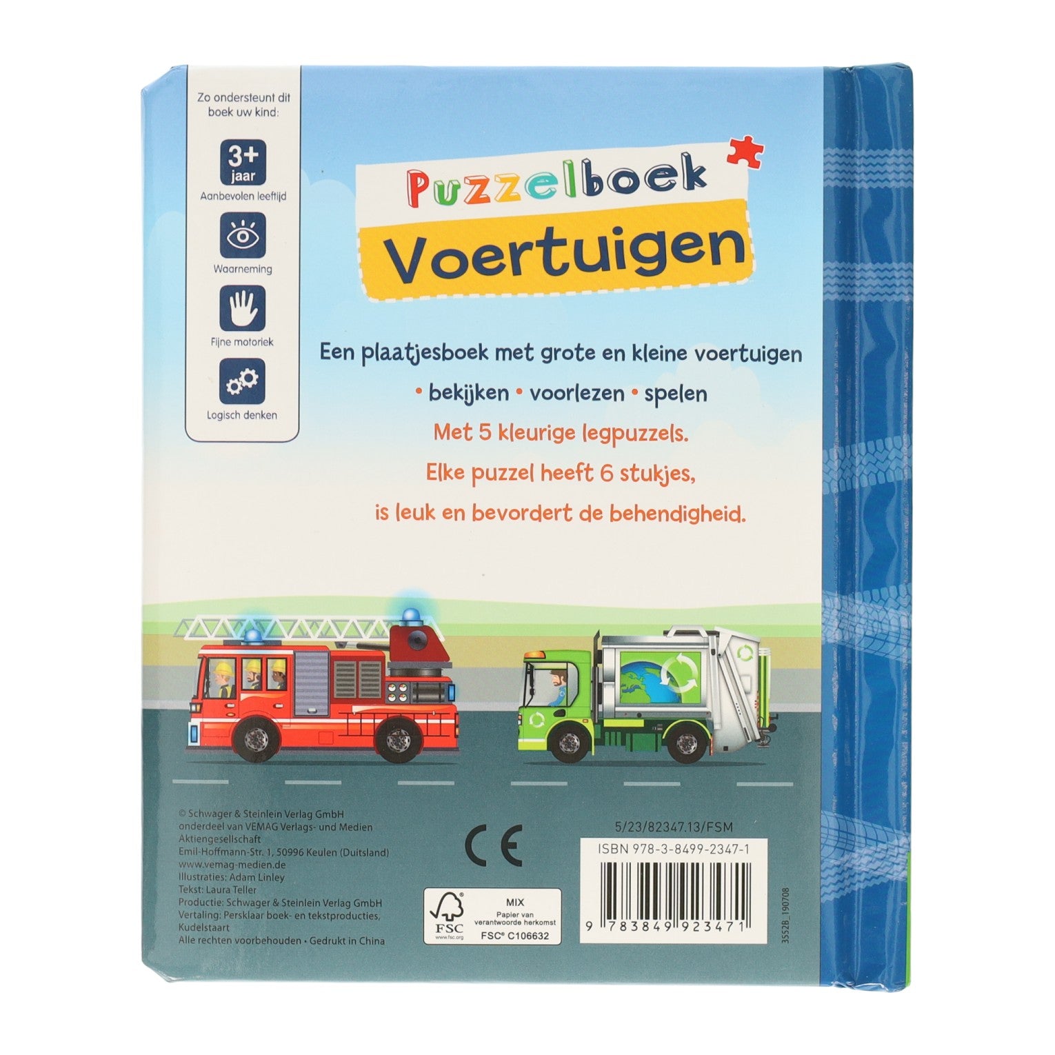 Gewinnt das Holland-Puzzlebuch „Fahrzeuge“ – 5 Puzzles