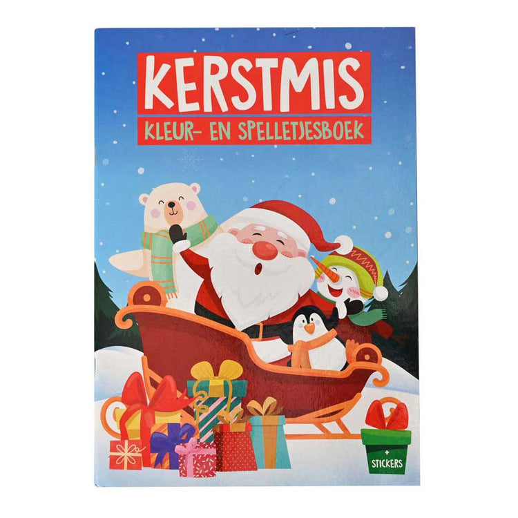 Gewinnt Holland Mal- und Spielebuch A4 Weihnachten
