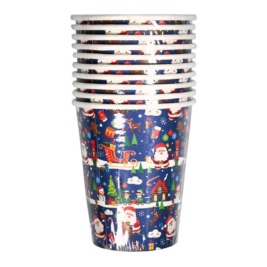 Wins Holland Pappbecher Weihnachten - 10 Stk.