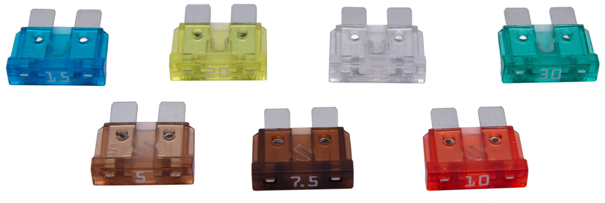 Dresselhaus Flat Plug-In-Sicherungs-SB-Mix Standard ATO, 7 PCs.