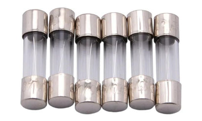 Kleiderhausglassicherungen 5x20 SB-Mix 2x pro 2a, 3a, 5a Blase