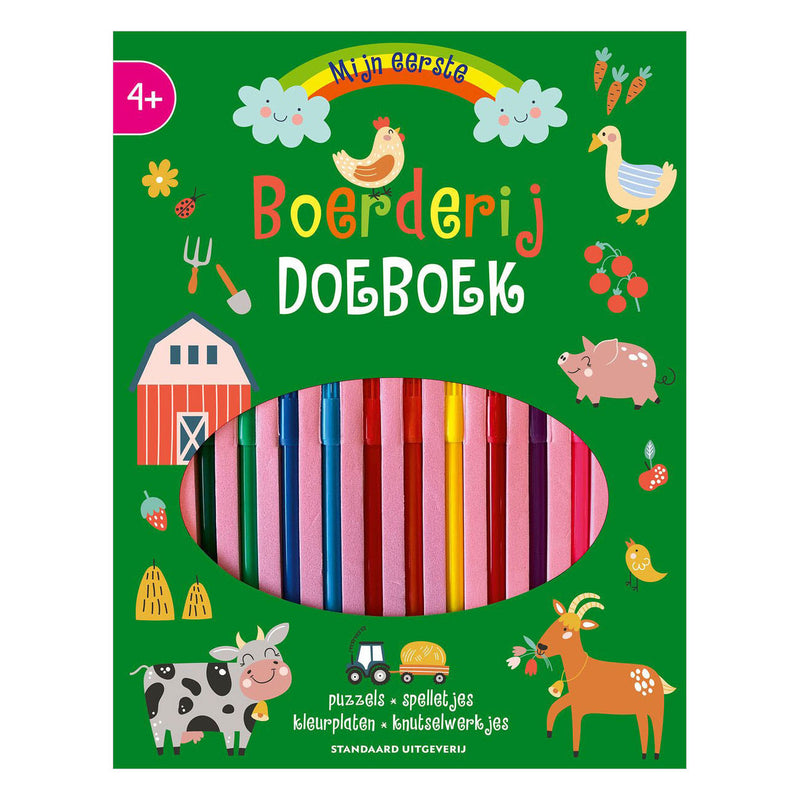Mein erstes Bauernhof-Aktivitätsbuch 4+