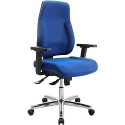 Bürostuhl Signum Realspace blau verstellbar
