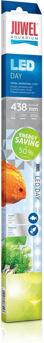 Juwel LED Tag 9000k - Aquariumlampe - 12 Watt - 438 mm - 1380 Lumen