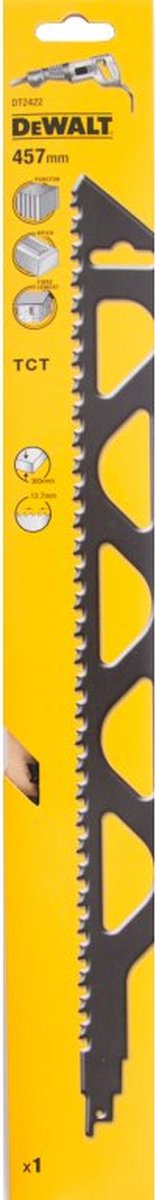 Dewalt dt2422 Säbelsägeblatt – 457 x 12,7 mm – Porenbeton, Ziegelzement