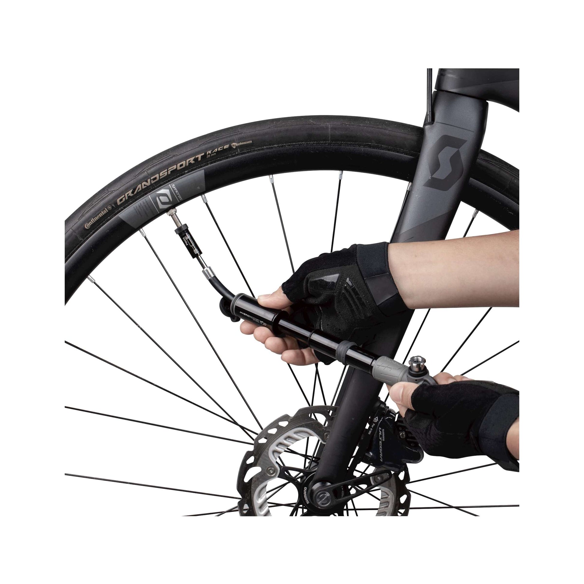 Topeak Mini -Pumpe Hybrid -Rakete HP Mini Black