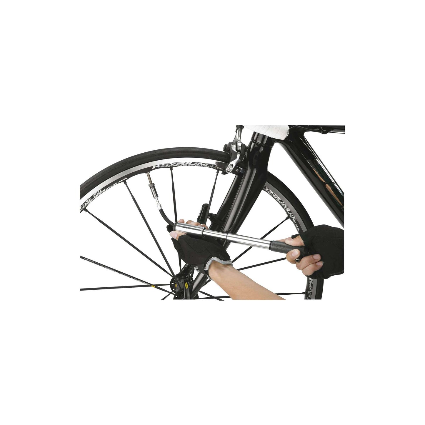 Topeak Mini Pump Hybrid Rocket HP Schwarz