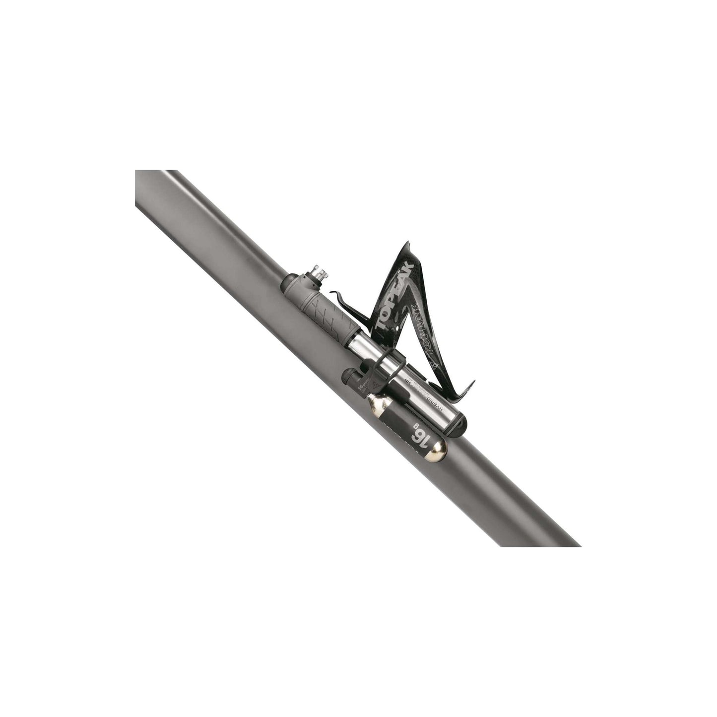 Topeak Mini Pump Hybrid Rocket HP Schwarz
