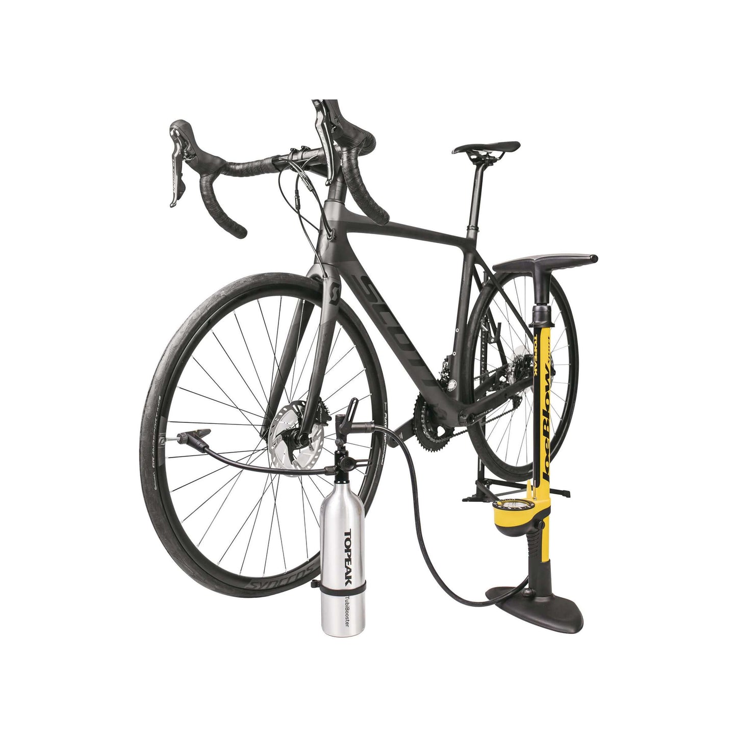 Topeak -Bodenpumpe Tubi Booster x