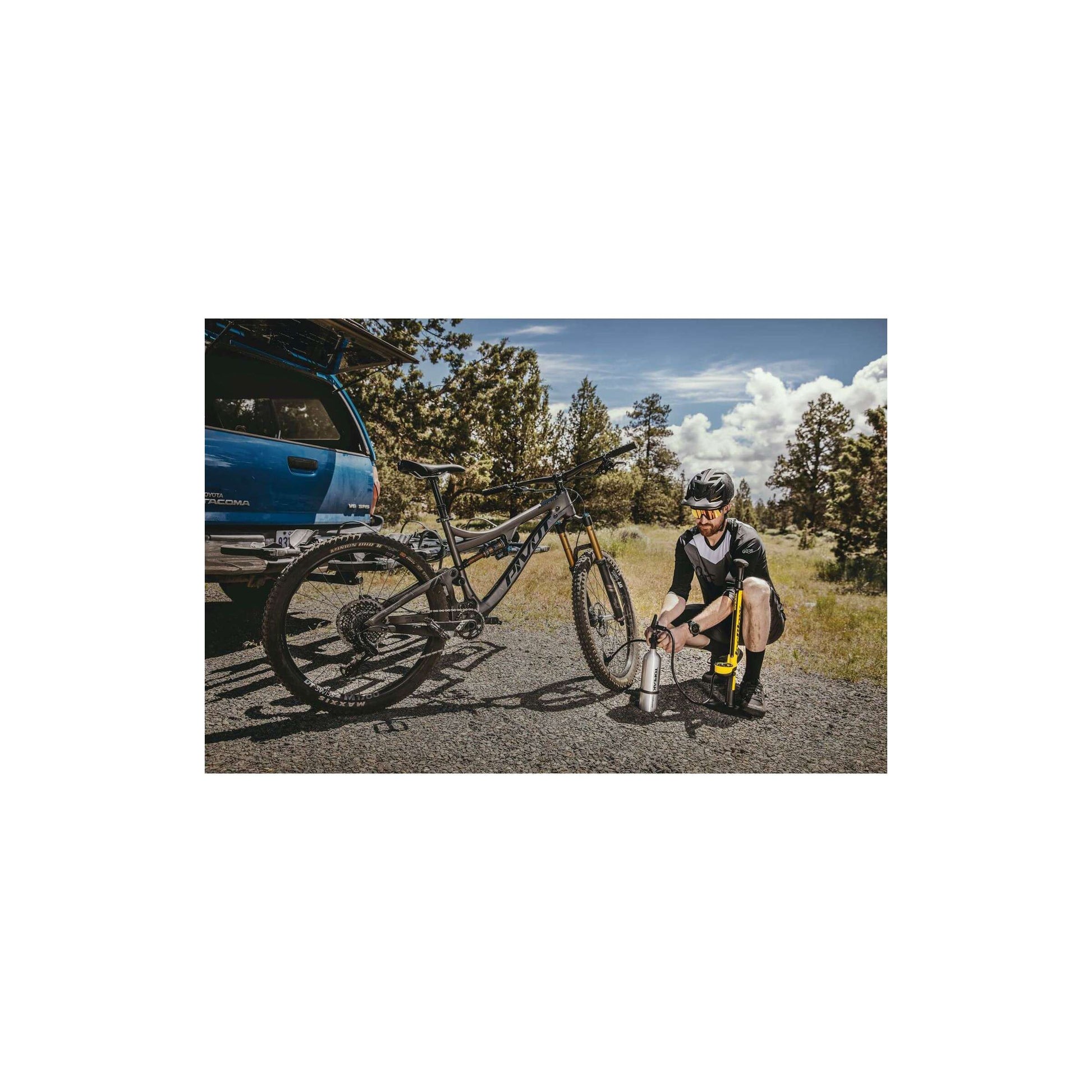 Topeak -Bodenpumpe Tubi Booster x