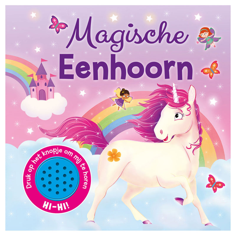 Magisches Einhorn des Rebo-Verlags mit Soundknopf