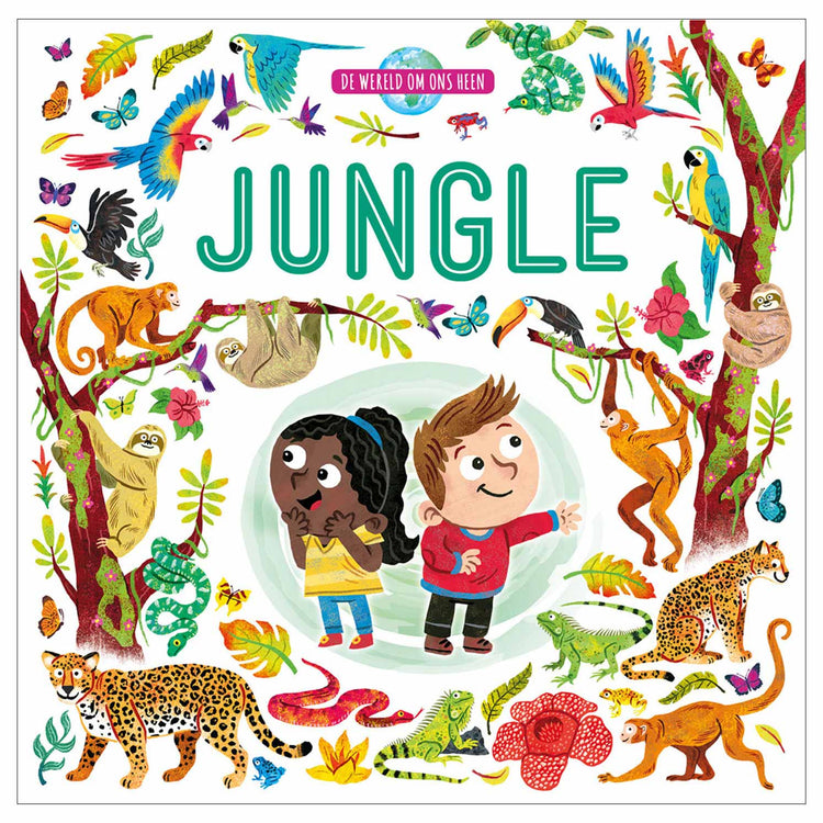 Rebo Publishers Cardboard Book The World um uns herum Jungle