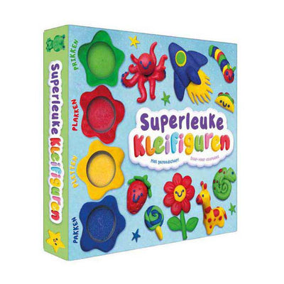 Superlustige Tonfiguren von Rebo Publishers – 4 Tonfarben