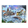 Rebo Publishers Puzzle Winterdorf – 1000 Teile.