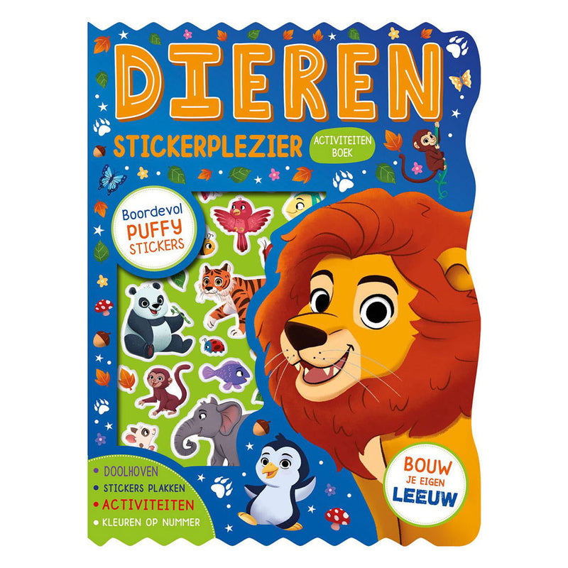 Rebo Publishers Tiere – lustiges Aktivitätsbuch mit Aufklebern