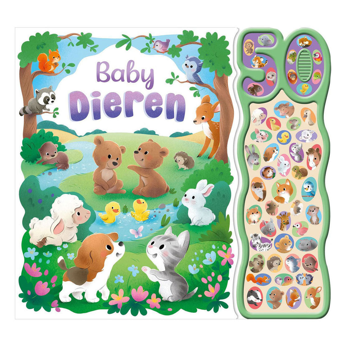 Buch „Tierbabys – 50 Geräusche“ von Rebo Publishers