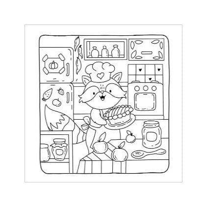 Rebo-Verleger „Cosy Autumn“ – süßes, gemütliches Malbuch