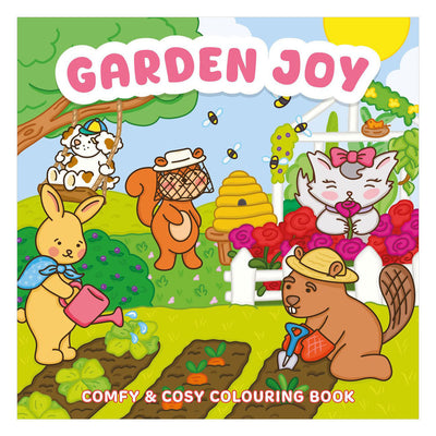 Rebo Publishers Garden Joy – gemütliches, gemütliches Malbuch