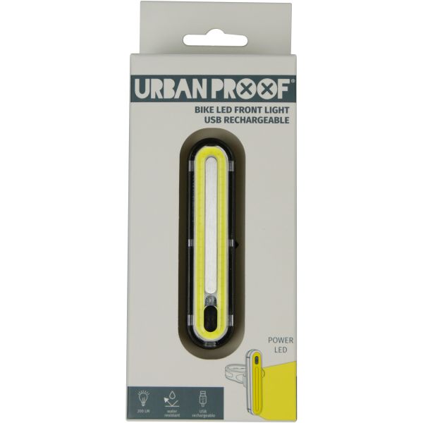 UrbanProof Frontlicht wiederaufladbar, ultrahell