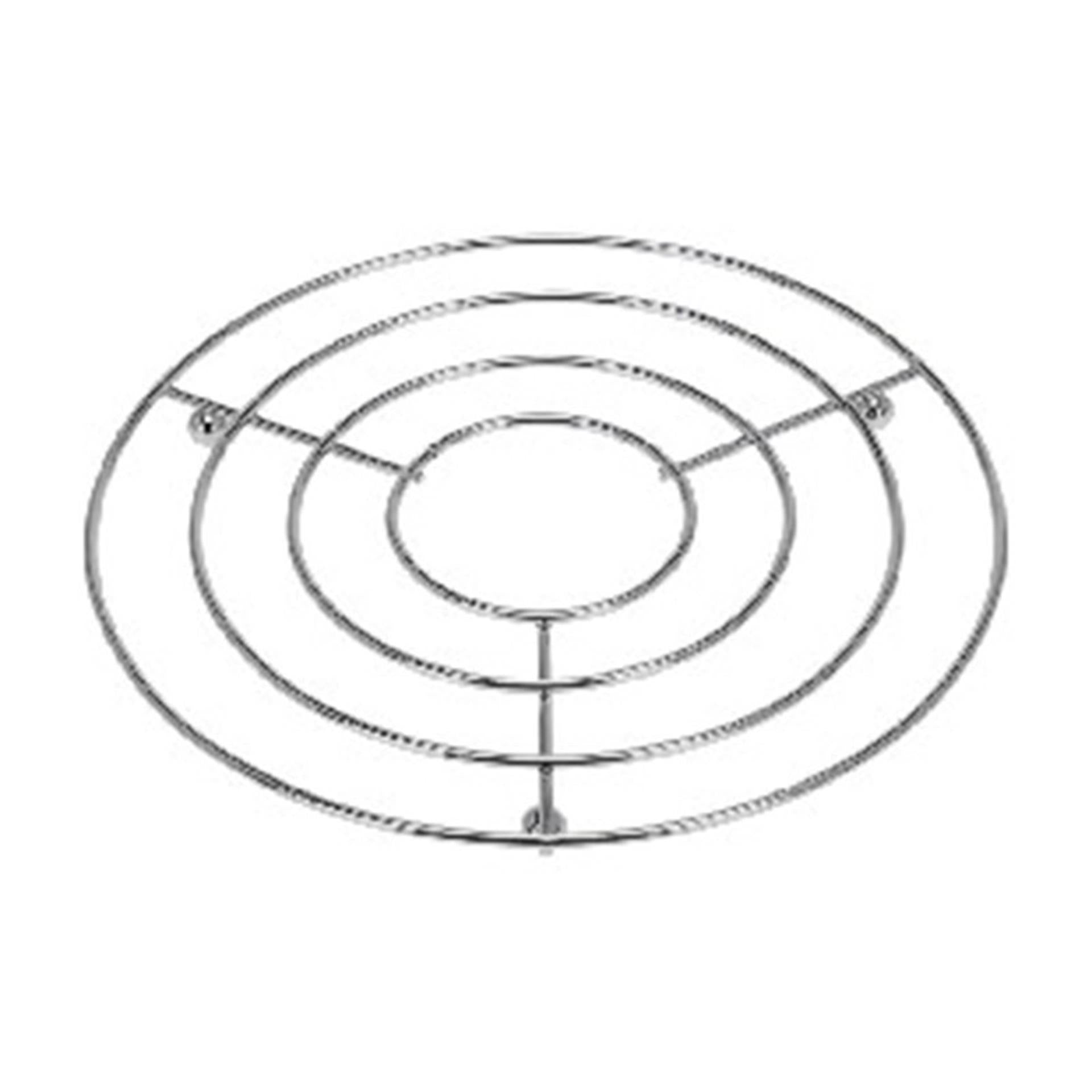 Ausgezeichneter Untersetzer für Haushaltswaren, Chrom, 20 cm