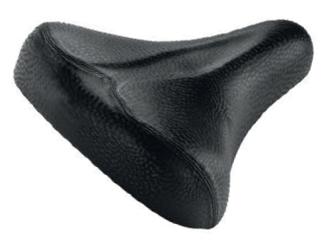Selle MonteGrappa 156 Pu Olanda Unisex Sattel mit Strop Black OEM