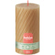 Bolsius Rustic Twist Stumpenkerze 130 68 Haferbeige | 4 Stück