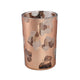 Ptmd Laterne Kamala l braun bronzefarben 18 cm | 2 Stk