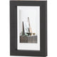 Holz-Fotorahmen schwarz 14 x 24 cm | 4 Stück