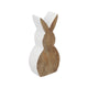 Kein Markenhase Holz weiß 18 cm | 6 Stück