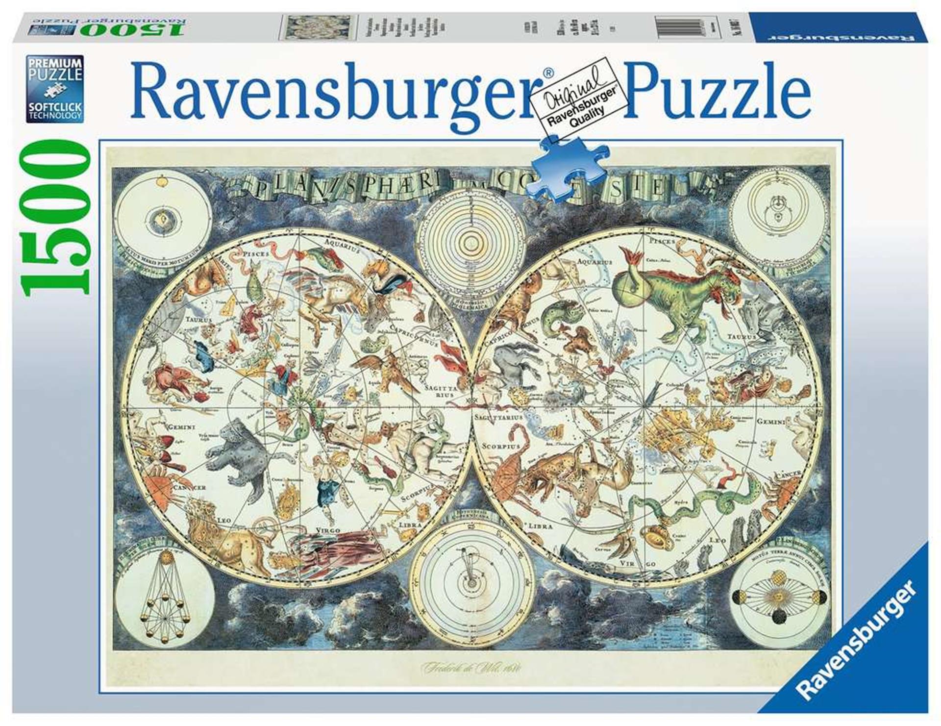 Ravensburger Puzzle Weltkarte Tiere
