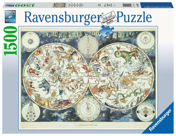 Ravensburger Puzzle Weltkarte Tiere