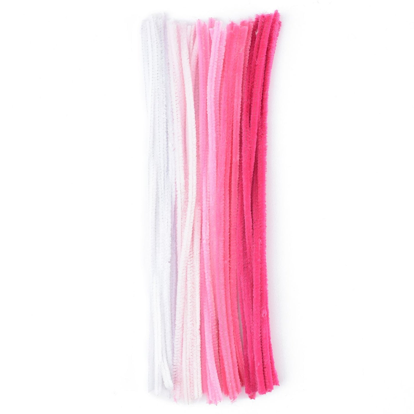 Vaessen creative • Chenilledrähte 6mm 50 Stk. 30cm rosa