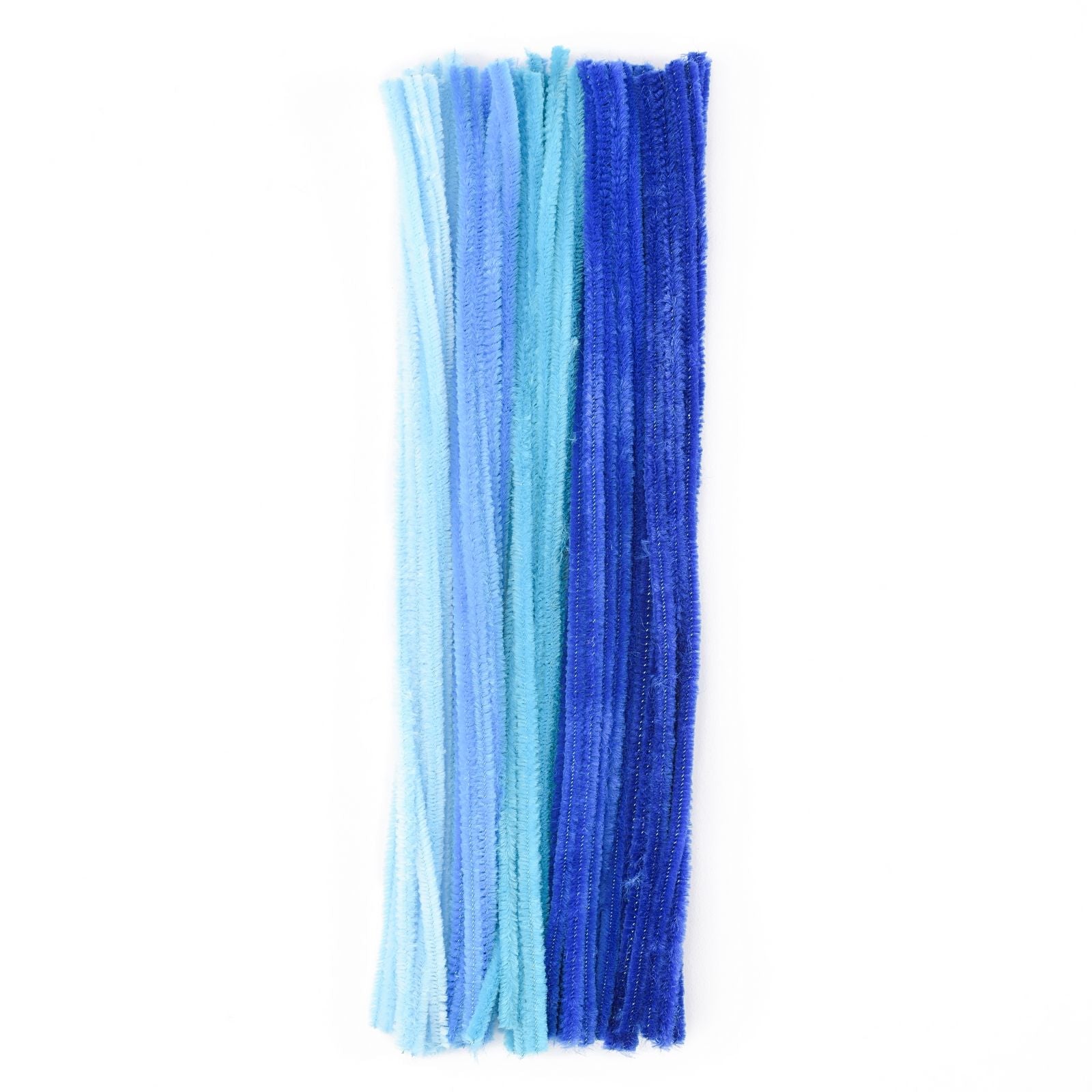 Vaessen creative • Chenilledrähte 6mm 50 Stk. 30cm blau